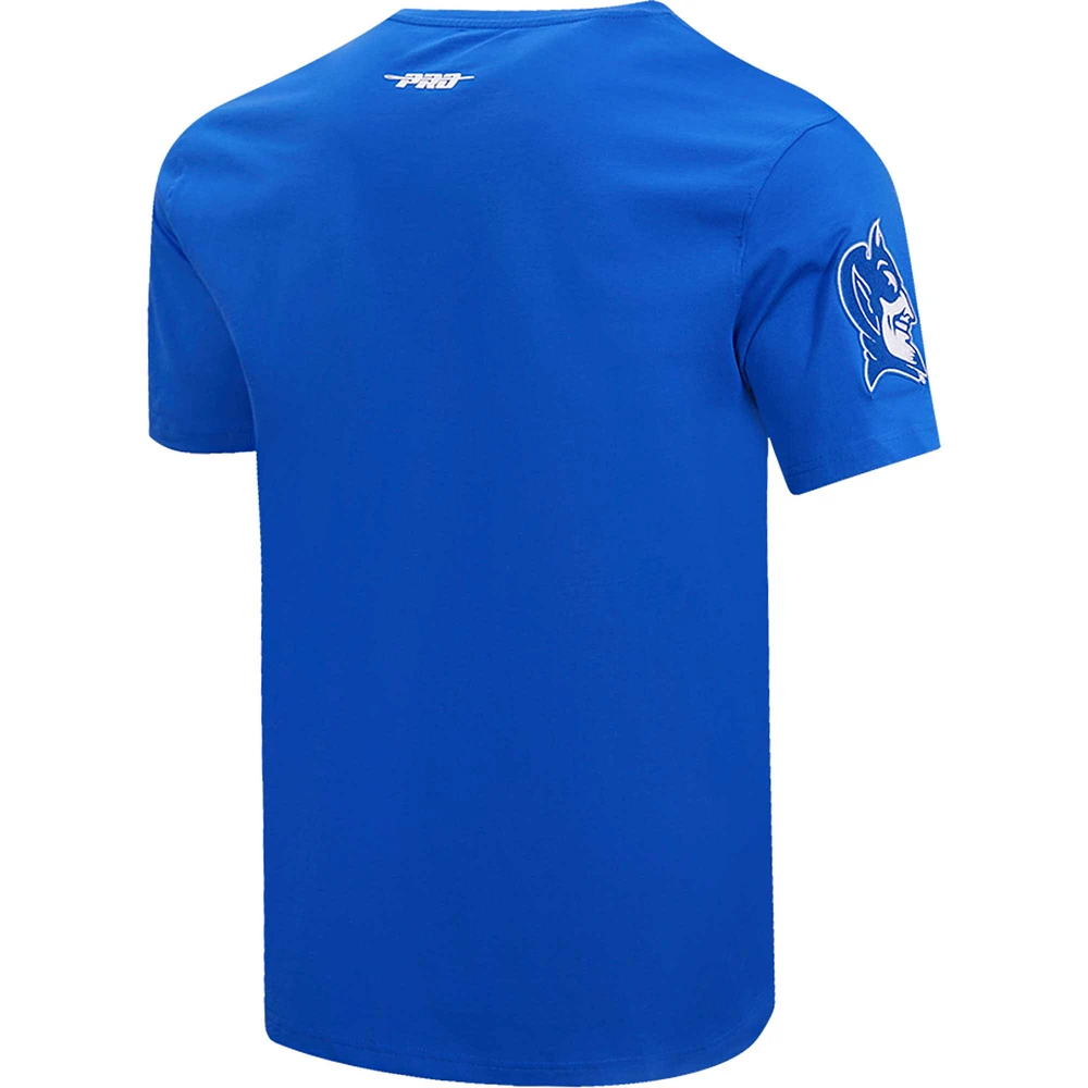 T-shirt classique Pro Standard Royal Duke Blue Devils pour homme