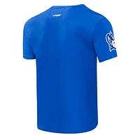 Men's Pro Standard Royal Duke Blue Devils Script Tail T-Shirt