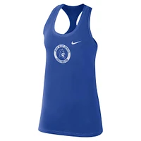 Women's Nike Royal Duke Blue Devils Modern Circle Racerback Tank Top