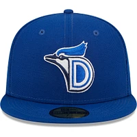 Men's New Era Blue Dunedin Jays Authentic Collection 59FIFTY Fitted Hat