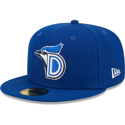Men's New Era Blue Dunedin Jays Authentic Collection 59FIFTY Fitted Hat