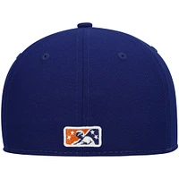 Casquette ajustée 59FIFTY Team Alternate des Durham Bulls New Era pour homme, blanc