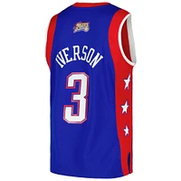 Men's Mitchell & Ness Allen Iverson Royal Eastern Conference  Hardwood Classics 2004 NBA All-Star Game Swingman Throwback Jersey