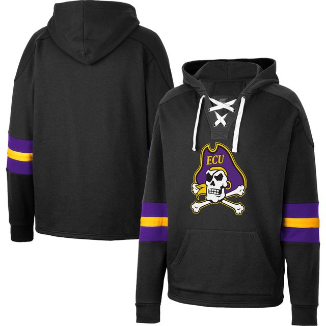 Sweat à capuche lacets Colosseum Black ECU Pirates 4.0 pour homme