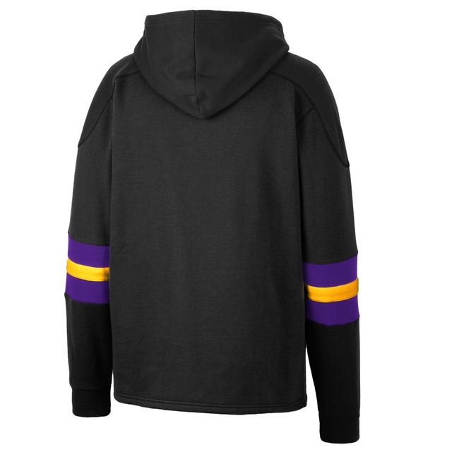 Sweat à capuche lacets Colosseum Black ECU Pirates 4.0 pour homme