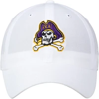 Men's Top of the World White ECU Pirates Primary Logo Staple Adjustable Hat