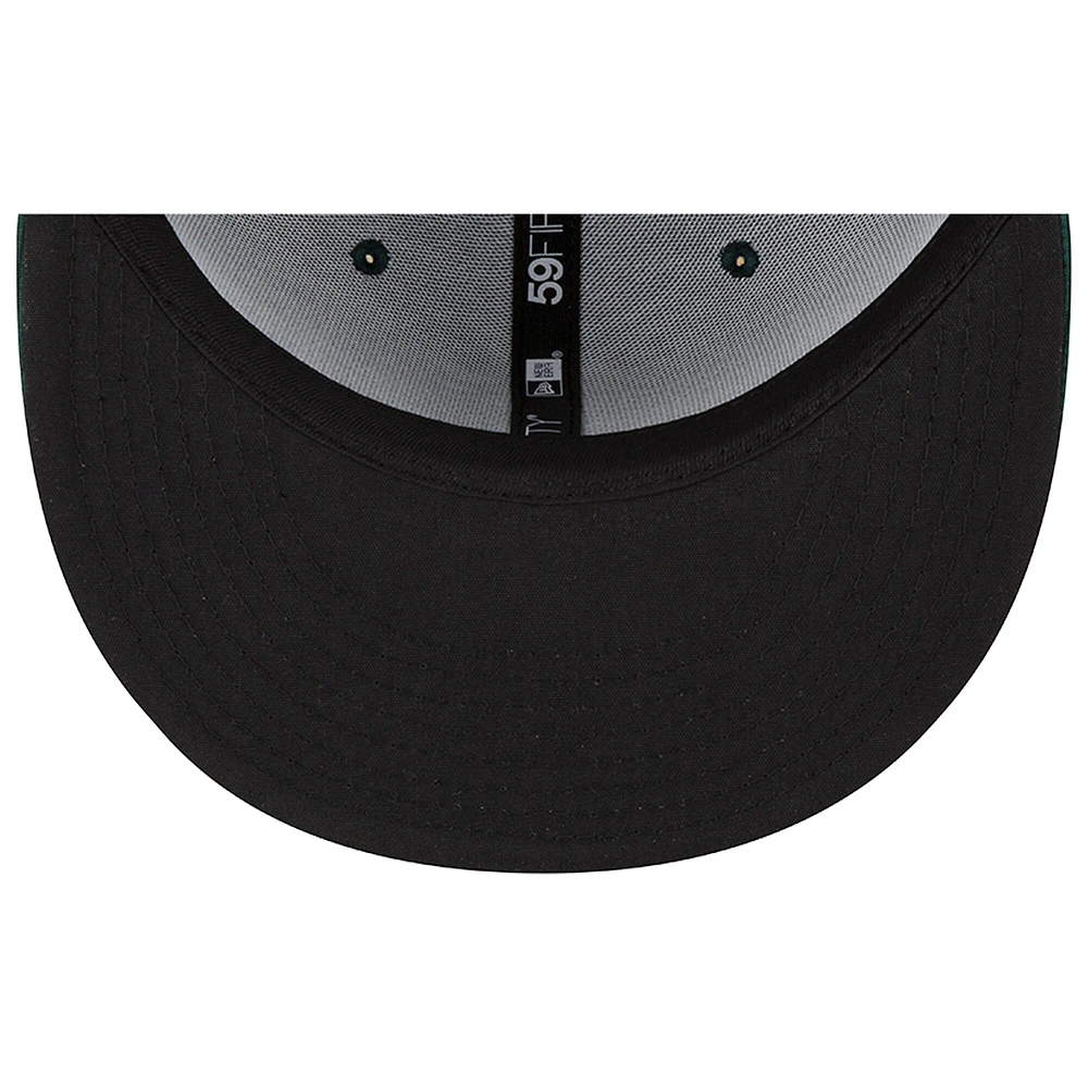 Men's New Era  Green Edmonton Elks Sideline 59FIFTY Fitted Hat