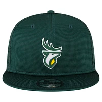 Men's New Era  Green Edmonton Elks Sideline 9FIFTY Snapback Hat