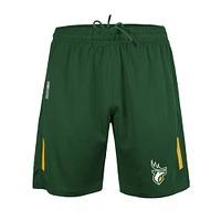 Men's New Era  Green Edmonton Elks Sideline Swift Performance Knit Shorts