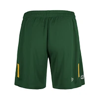 Men's New Era  Green Edmonton Elks Sideline Swift Performance Knit Shorts