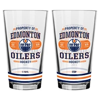 Edmonton Oilers 2-Piece Mixing Glass Set