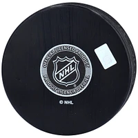 Leon Draisaitl Edmonton Oilers Autographed Hockey Puck with "2020 Hart + Art Ross" Inscription