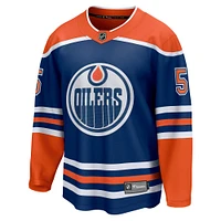 Men's Fanatics Cody Ceci Royal Edmonton Oilers Home Breakaway Player - Jersey