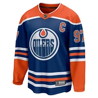 Men's Fanatics Connor McDavid Royal Edmonton Oilers Home - Premier Pro Breakaway Player Jersey
