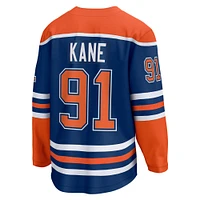 Men's Fanatics Evander Kane Royal Edmonton Oilers Home Breakaway Player Jersey