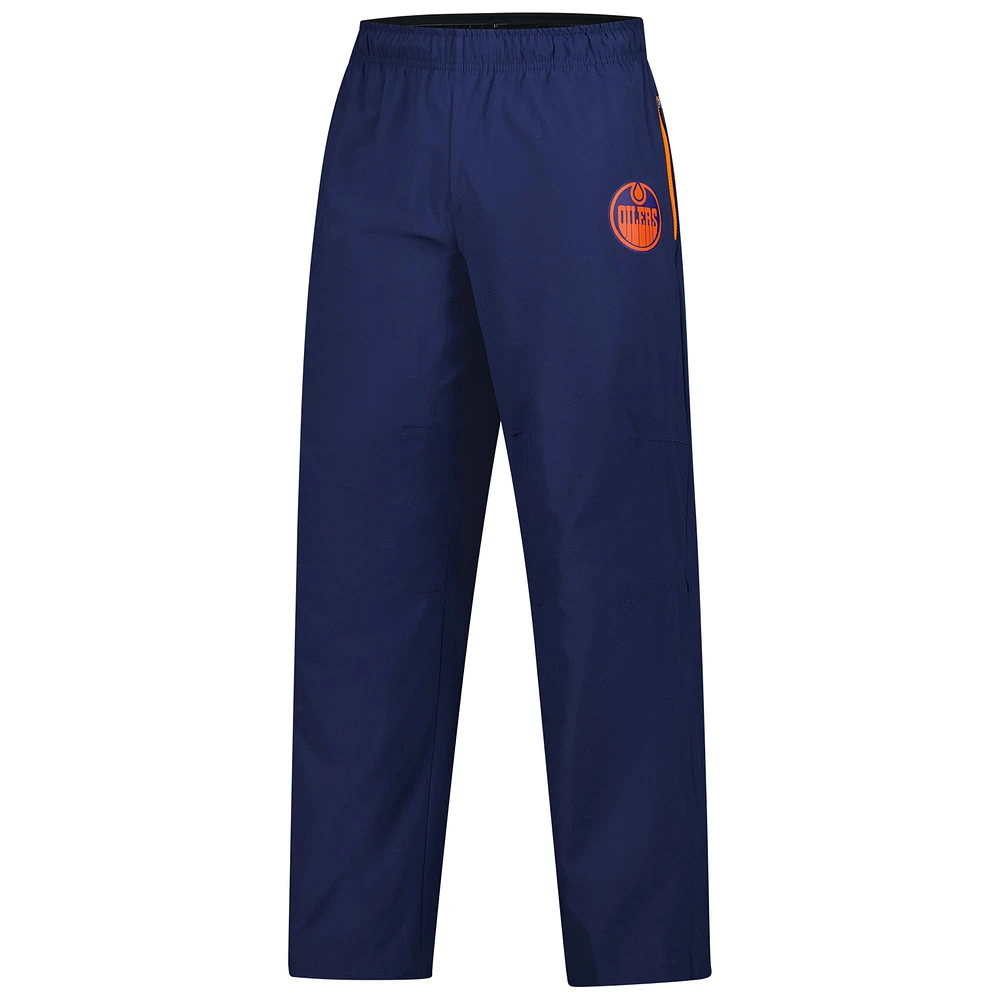 Men's Fanatics Navy Edmonton Oilers Rink Pants