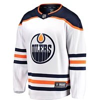 Men's Fanatics White Edmonton Oilers Breakaway - Blank Jersey