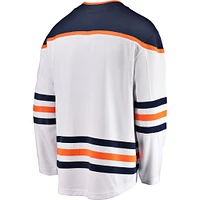 Men's Fanatics White Edmonton Oilers Breakaway - Blank Jersey