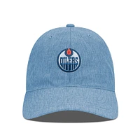 Men's Levelwear Light Blue Edmonton Oilers Idol Adjustable Hat