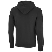 Men's Mitchell & Ness Black Edmonton Oilers Full Deck Pullover Hoodie