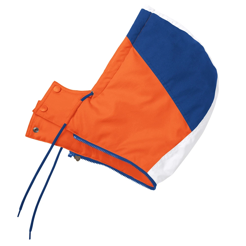 Men's Pro Player  Blue Edmonton Oilers Corner To Full-Snap Jacket