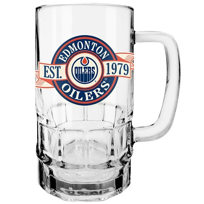 Les Oilers d'Edmonton Sports Vault 18 oz. Chope à bière