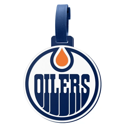 The Sports Vault Edmonton Oilers - Étiquette de bagage géante