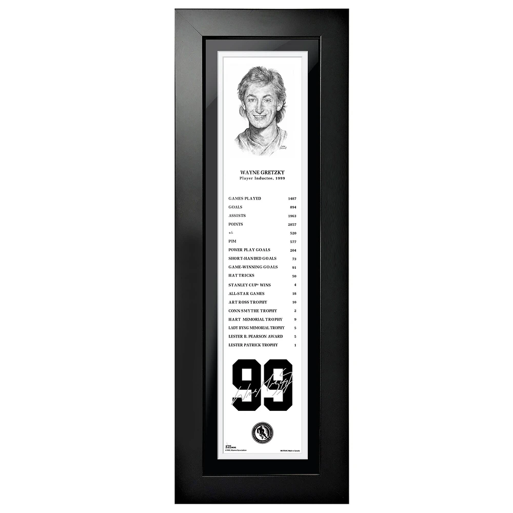 Wayne Gretzky Edmonton Oilers - 1999 Legends Line 6'' x 22'' Framed Photo