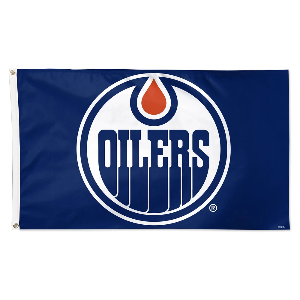 WinCraft  Edmonton Oilers 3' x 5' Single-Sided Team Flag
