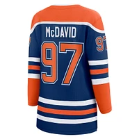 Women's Fanatics Connor McDavid Royal Edmonton Oilers Home Premier Breakaway Player Jersey