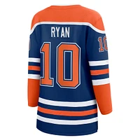 Women's Fanatics Derek Ryan Royal Edmonton Oilers Home Breakaway Player Jersey
