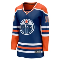 Women's Fanatics Zach Hyman Royal Edmonton Oilers Home Breakaway Player - Jersey