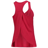 Women's Red El Paso Chihuahuas Charm Scoop Neck Racerback Tank Top