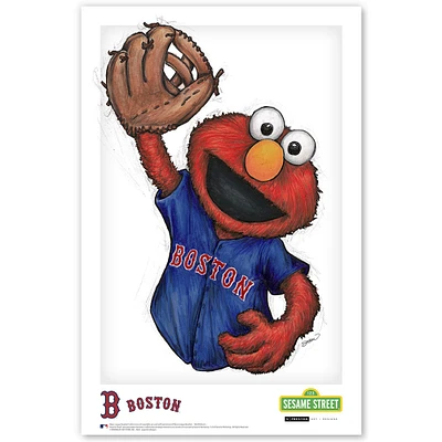 V118180 RedSox V118180 F23 11 x 17 Sesame Street Poster imprimé ACCWLAC #1