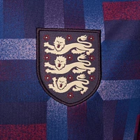 Maillot d'avant-match Nike violet de l'équipe nationale d'Angleterre 2024 Academy Pro pour homme