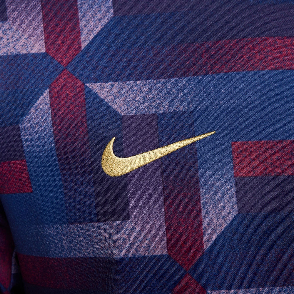 Men's Nike  Purple England National Team 2024 Academy Pro Pre-Match Top