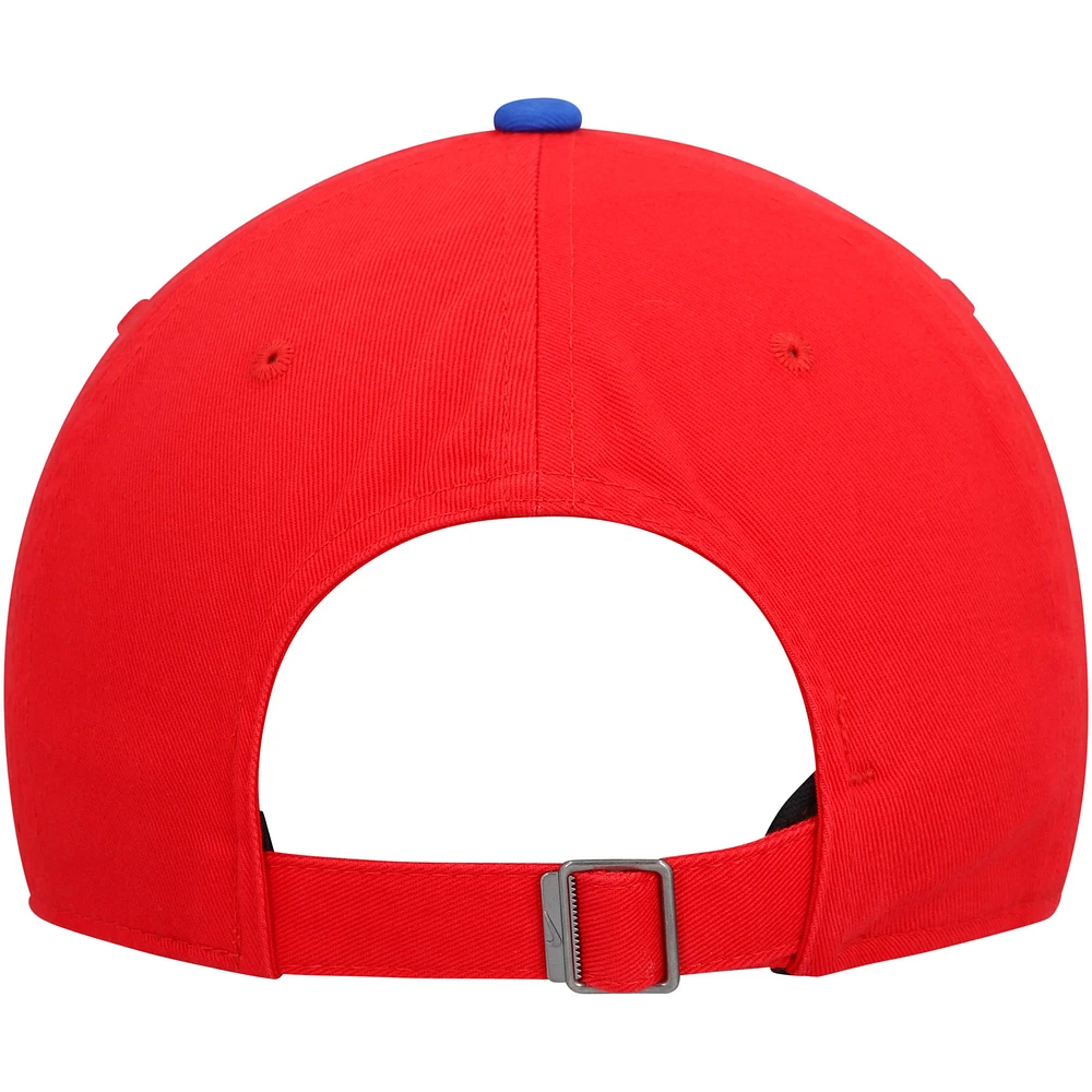 Men's Nike Red/Blue England National Team Campus Adjustable Hat