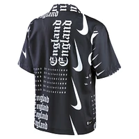 Men's Nike Black England Women's National Team Button-Up Shirt