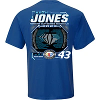 Men's Checkered Flag Royal Erik Jones 2023 NASCAR Cup Series Schedule T-Shirt