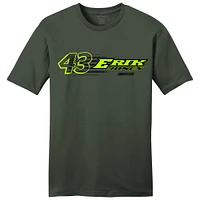 Men's LEGACY Motor Club Team Collection  Green Erik Jones Flag T-Shirt