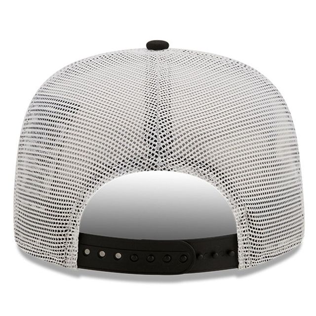 Casquette réglable Erik Jones Golfer Snapback New Era pour homme, noir/blanc