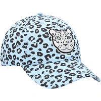 Men's Explore Light Blue Snow Leopard Dad Adjustable Hat