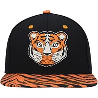 Youth Explore Black Explore Tiger Snapback Hat