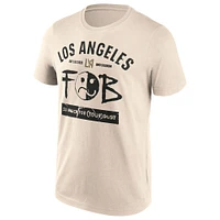 Unisex  Natural Fall Out Boy BMO Stadium So Much For Stardust Tour T-Shirt