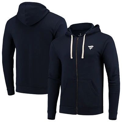 Sweat à capuche entièrement zippé Fanatics Corporate - Bleu marine