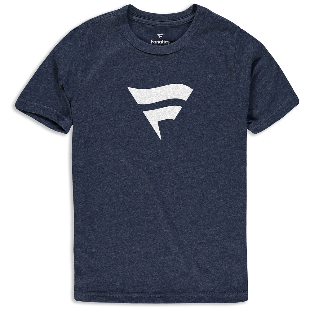 T-shirt Fanatics Corporate pour jeunes - Bleu marine