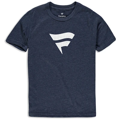 T-shirt Fanatics Corporate pour jeunes - Bleu marine