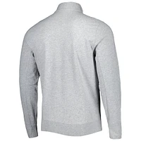 Men's B. Draddy Heather Gray Fanatics Corporate Russel Quarter-Zip Top