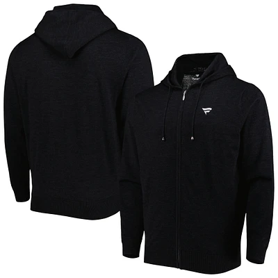 Sweat à capuche entièrement zippé Fanatics Corporate Chi-Town pour homme noir