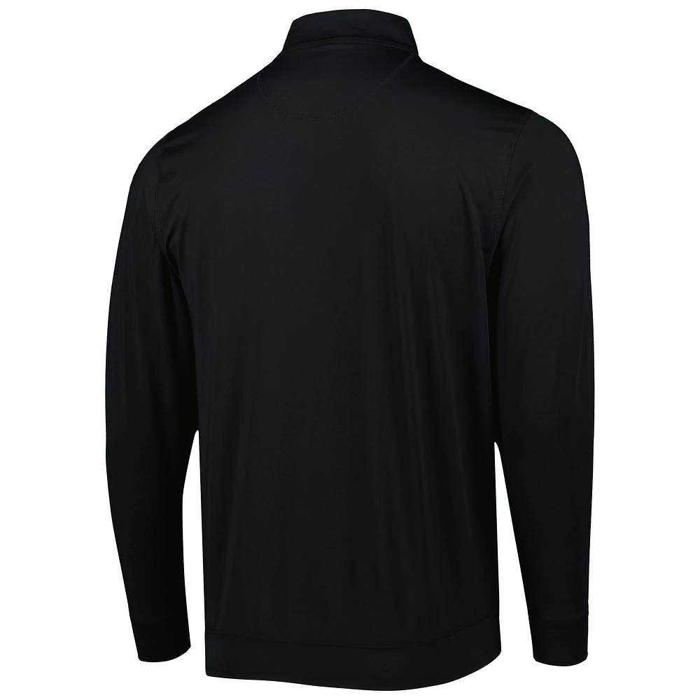 Haut demi-zippé classique Ecotec de Fanatics Corporate pour homme noir